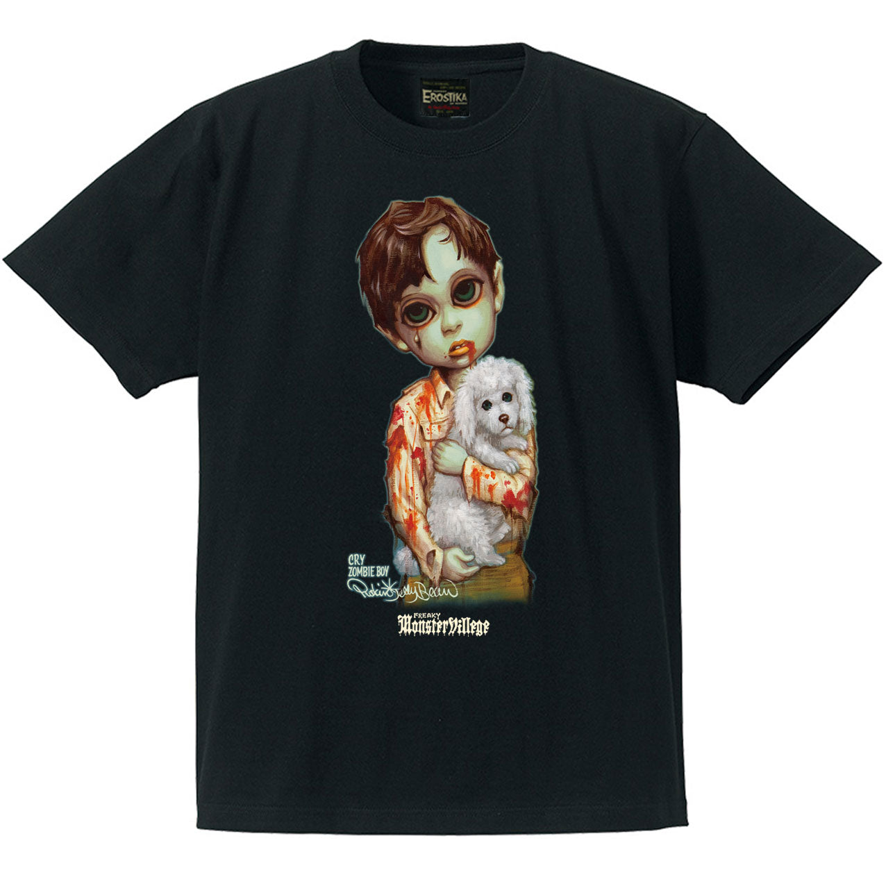 "Zombie Boy" TEE S/S - BLACK